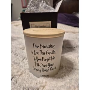 LaLeena Funny Friendship Candle